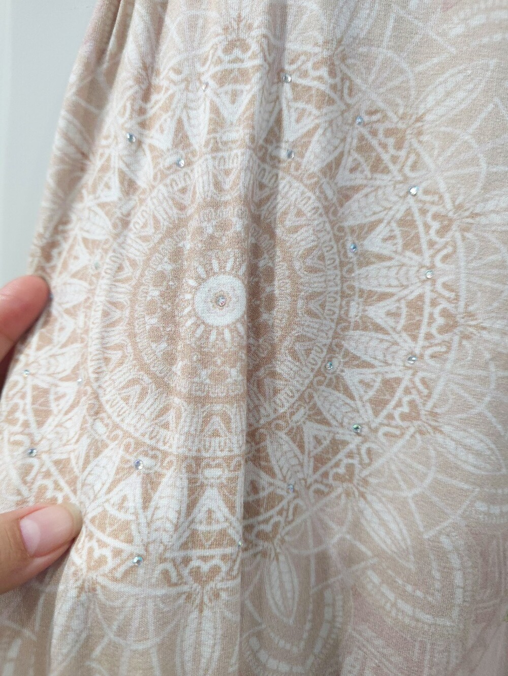 Desigual Multi-Color Boho Mandala Paisley Sleeveless Layered Tank Top, S - Picture 7 of 14